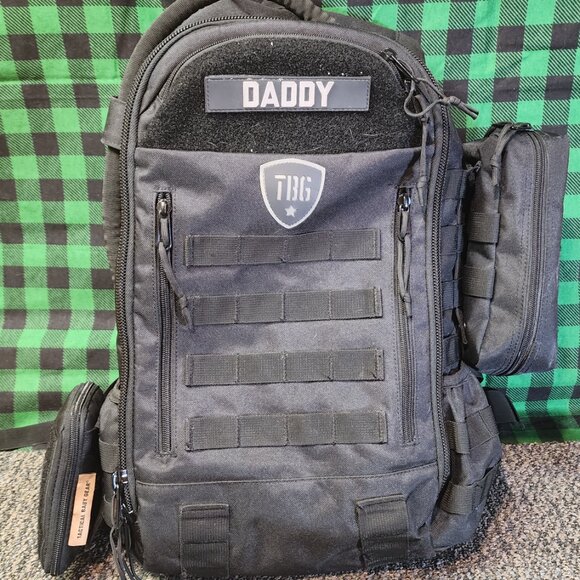 Tactical Baby Gear Diaper Backpack w/ Changer & MOLLE System - Picture 2 of 12